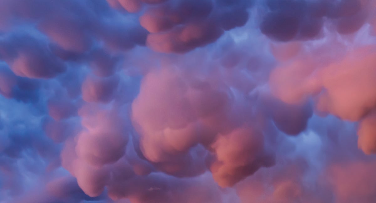 Image of big, dense and heavy looking clouds